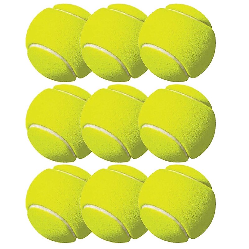 Champion Sports Tennis Balls, Neon Yellow, 3/Pack, 3 Packs/Bundle (CHSTB3-3) image 1