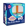 Mind Sparks Write-On Blocks Plastic Mobile Dry-Erase Whiteboard, 3" x 3", 2/Bundle (CK-9306-2)~#|#~sp132958321_sc7