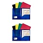 C-Line® Heavyweight, 2-Pocket Portfolio, Assorted Colors, 10 Per Pack, 2 Packs (CLI32950-2)~#|#~sp132958356_sc7