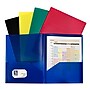 C-Line® Heavyweight, 2-Pocket Portfolio, Assorted Colors, 10 Per Pack, 2 Packs (CLI32950-2)~#|#~sp132958357_sc7