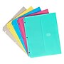 C-Line Polypropylene Side Loading Binder Pocket, 3-Hole, Assorted Colors, 18/Bundle (CLI58730-18)~#|#~sp132958375_sc7