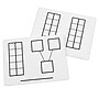 Didax Ten-Frame Mats Plastic Dry-Erase Whiteboard, 9" x 12", 2/Bundle (DD-211441-2)~#|#~sp132958466_sc7