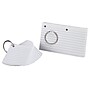 Oxford® JustFlip-it!™ 3" x 5" Punched & Perfed Study Cards, Ruled, White, 75 Per Pack, 12 Packs (ESS63506-12)~#|#~sp132958581_sc7