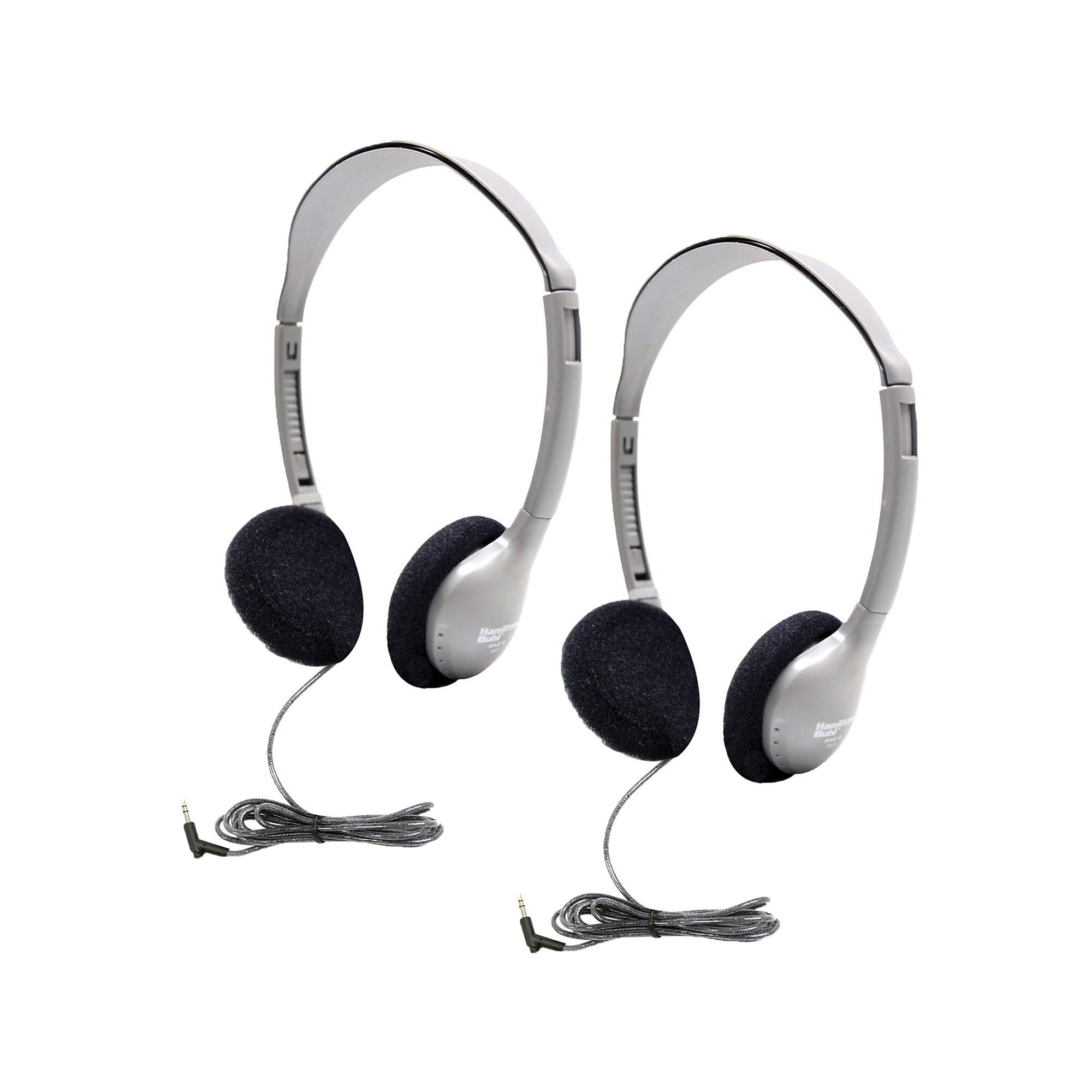 HamiltonBuhl Personal On-Ear Stereo Headphone, Pack of 2 (HECHA2-2) Sansujyuku sansujyuku.com