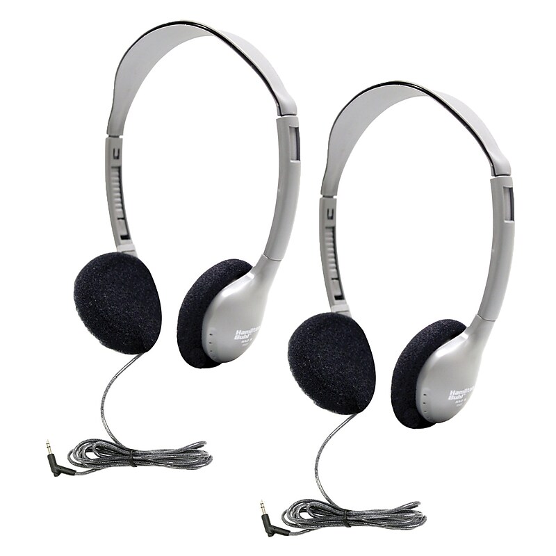 HamiltonBuhl Personal On-Ear Stereo Headphone, Pack of 2 (HECHA2-2) image 1