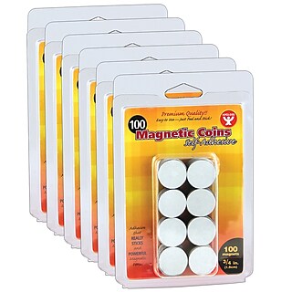 Teacher Created Resources Magnetic Hooks, 2.5
