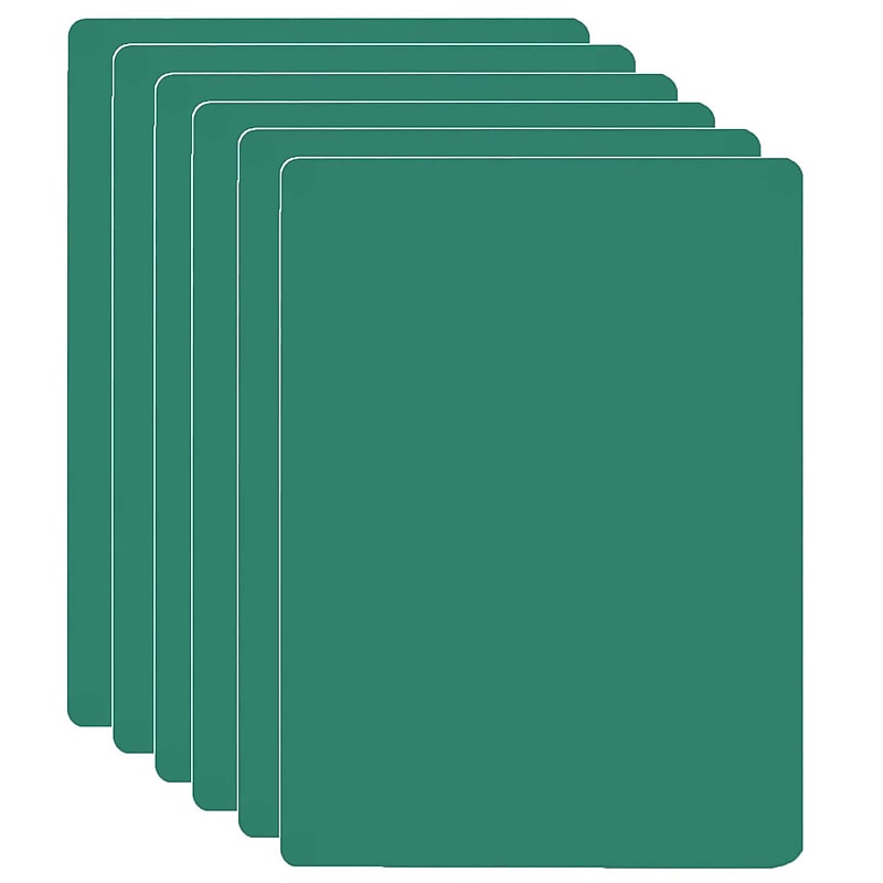 Flipside Green Chalk Board, Frameless, 9.5" x 12", Pack of 6 (FLP10109-6) image 1