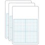 Flipside Products 1/2" Graph w/Work Space Melamine Dry-Erase Whiteboard, 11" x 16", Pack of 3 (FLP11162-3)~#|#~sp132958744_sc7