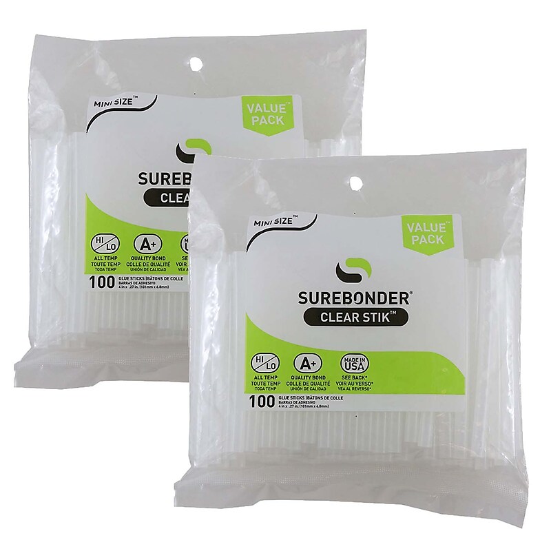 Surebonder Glue Sticks, 2/Pack (FPRDT100-2) image 1
