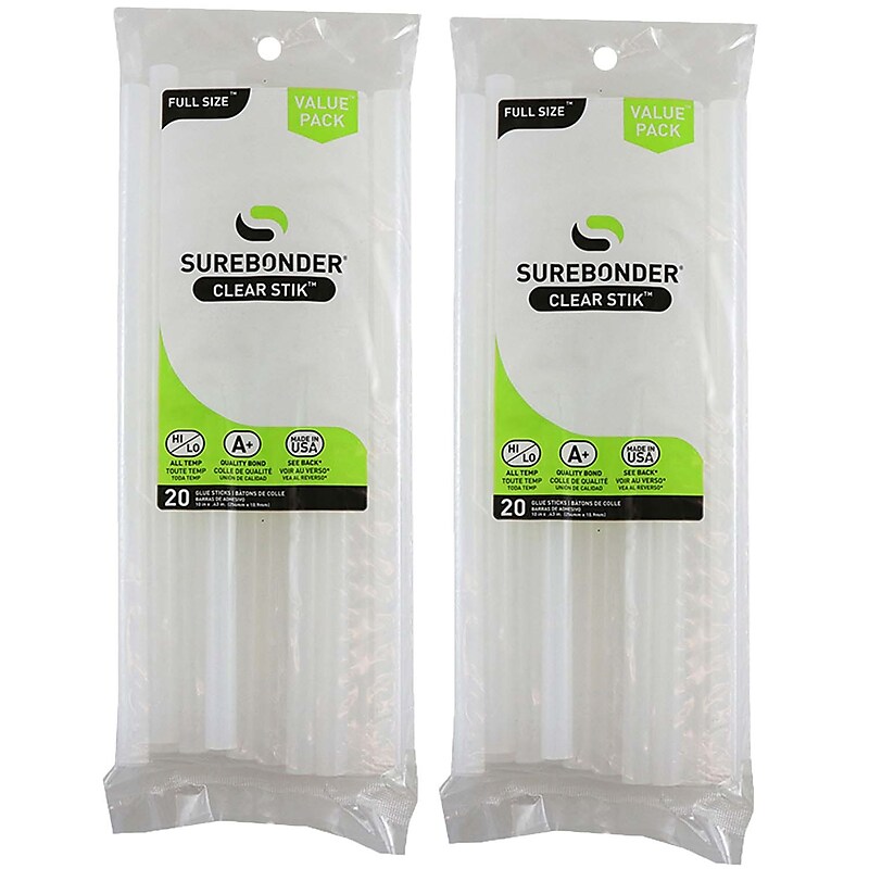 Surebonder Glue Sticks, 2/Pack (FPRDT2010-2) image 1