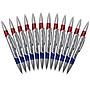 Moon Products Swirl Desk Pen Retractable Ballpoint Pen, Blue and Red Ink, 12/Pack, 2 Packs (JRMP80-2)~#|#~sp132958863_sc7