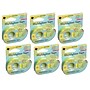 Lee Products Removable Highlighter Tape, 1/2" x 20 yds., Yellow, Pack of 6 (LEE13975-6)~#|#~sp132959010_sc7