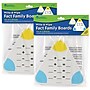 Learning Resources Write & Wipe Fact Family Boards, 5 Per Pack, 2 Packs (LER3799-2)~#|#~sp132959021_sc7