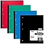 Mead Wireless Neatbook 1-Subject Notebook, Wide Ruled, 80 Sheets, Assorted Colors, 6/Bundle (MEA05222-6)~#|#~sp132959058_sc7