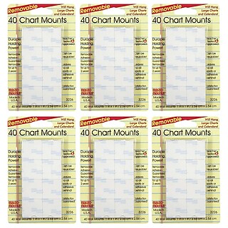 Cintas Adhesivas Extraíbles Scotch - 16 Cuadrados Transparentes 1x1 Pulgada Para Pegar Fotos Y Posters