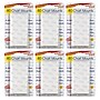 Magic Mounts Removable Chart Tabs, 1" x 1", 80/Pack, 3 Packs (MIL3227-3)~#|#~sp132959083_sc7