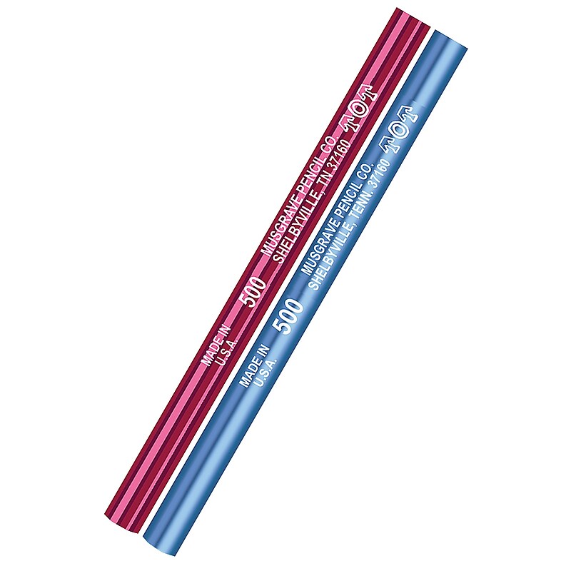 Musgrave Pencil Company TOT "Big Dipper" Jumbo Pencils Without Eraser, #2 Lead, 12/Pack, 6 Packs (MUS500-6) image 1