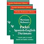 Merriam-Webster Pocket Spanish-English Dictionary, 3/Pack~#|#~sp132959136_sc7