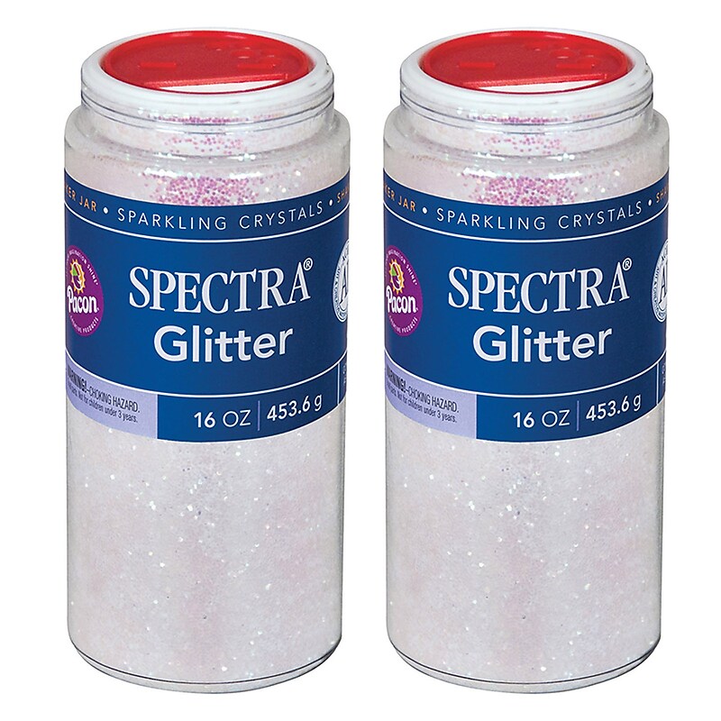 Spectra Iridescent Glitter, 1 lb., 2/Bundle (PAC91390-2) image 1
