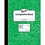 Pacon Composition Notebooks, 7.75" x 9.75", Wide Ruled, 24 Sheets, Green, 24/Bundle (PACMMK37137-24)~#|#~sp132959414_sc7