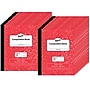 Pacon Composition Notebooks, 7.75" x 9.75", Wide Ruled, 24 Sheets, Red, 24/Bundle (PACMMK37139-24)~#|#~sp132959417_sc7