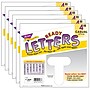 Trend Enterprises 4" Casual Uppercase Ready Letters, White, 71 Characters/Pack, 6 Packs/Bundle (T-1567-6)~#|#~sp132959623_sc7