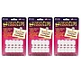 StikkiWorks StikkiCLIPS Adhesive Clips, White, 30 Per Pack, 3 Packs (STK01420-3)~#|#~sp132959775_sc7