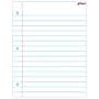 Trend Enterprises Notebook Paper Wipe-Off Chart Laminated Paper Dry-Erase Whiteboard, 17" x 22", 6/Bundle (T-27308-6)~#|#~sp132959971_sc7