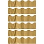 Trend Enterprises Gold Metallic Terrific Trimmers, 2.25 x  32.5', 10 Strips/Pack, 6 Packs/Bundle (T-91252-6)~#|#~sp132960135_sc7