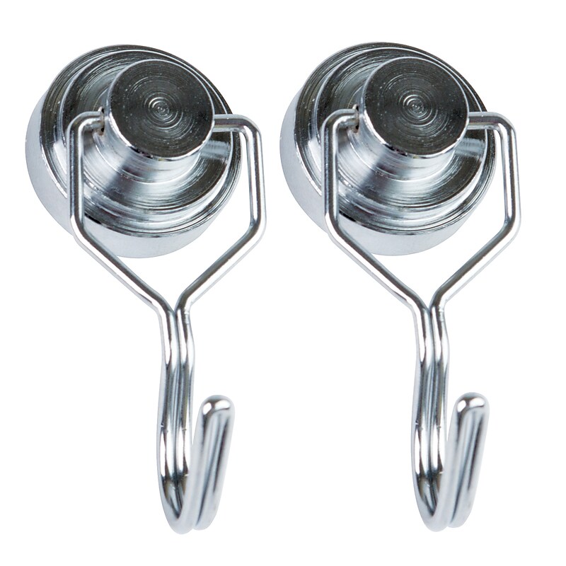 Teacher Created Resources Magnetic Hooks, 1" diameter, 2 Per Pack, 2 Packs (TCR20787-2) image 1