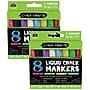 Teacher Created Resources Chalk Markers, Assorted Tip, Assorted, 8/Pack (TCR20884-2)~#|#~sp132960182_sc7
