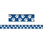 Teacher Created Resources Blue with White Paw Prints Border Trim, 3.5" x 3.125', Blue/White, 12/Pack, 6 Packs/Bundle~#|#~sp132960212_sc7