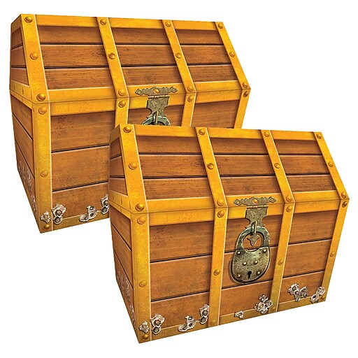 Teacher Created Resources Treasure Chest, Pack of 2 (TCR5048-2