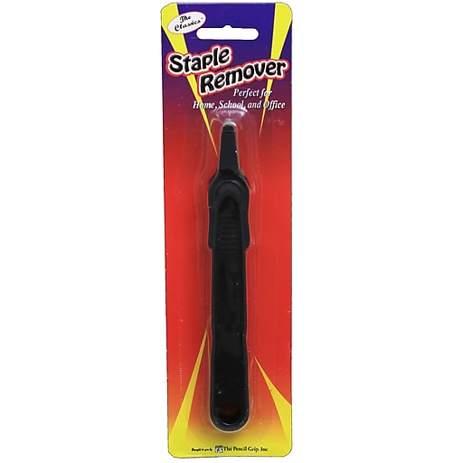 The Pencil Grip Long Handle Staple Remover, Assorted Colors, 12/Pack