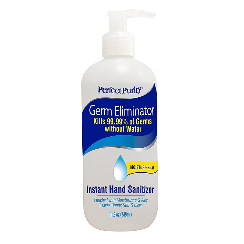 Perfect Purity Antibacterial Gel Hand Sanitizer Pump, 11.8 oz, 12/Carton (20312CT) image 1