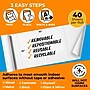 Cling-rite Removable Dry Erase Sheets Roll, 100' Roll, White (CGS1003CLINGRITE)~#|#~sp132965638_sc7