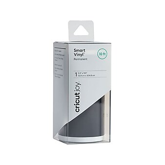 Cricut Joy Smart Vinyl Value Roll Permanent, 5.5" x 120", Black (2007352)