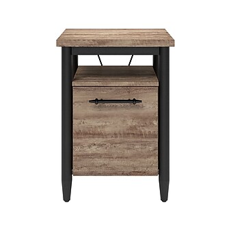 Thomasville Breslyn 1-Drawer Vertical File Cabinet, Assembled, Letter/Legal, Crosscut Hickory, 20"D (SPLS-BRDF-TV)