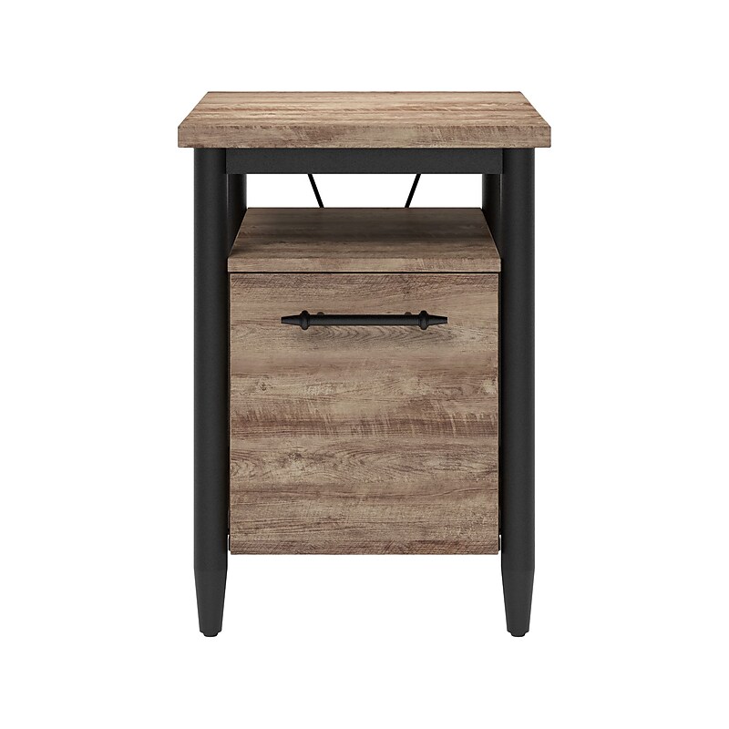Thomasville Furniture Breslyn Vertical File Cabinet, Letter/Legal Size, 22.2"H x 16"W x 20"D, Crosscut Hickory (SPLS-BRDF-TV) image 1