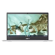 ASUS Chromebook CX1 14" Laptop, Intel Celeron N3350, 4GB Memory, 32GB eMMC, Chrome OS, Silver (CX1400CNA-DS42)