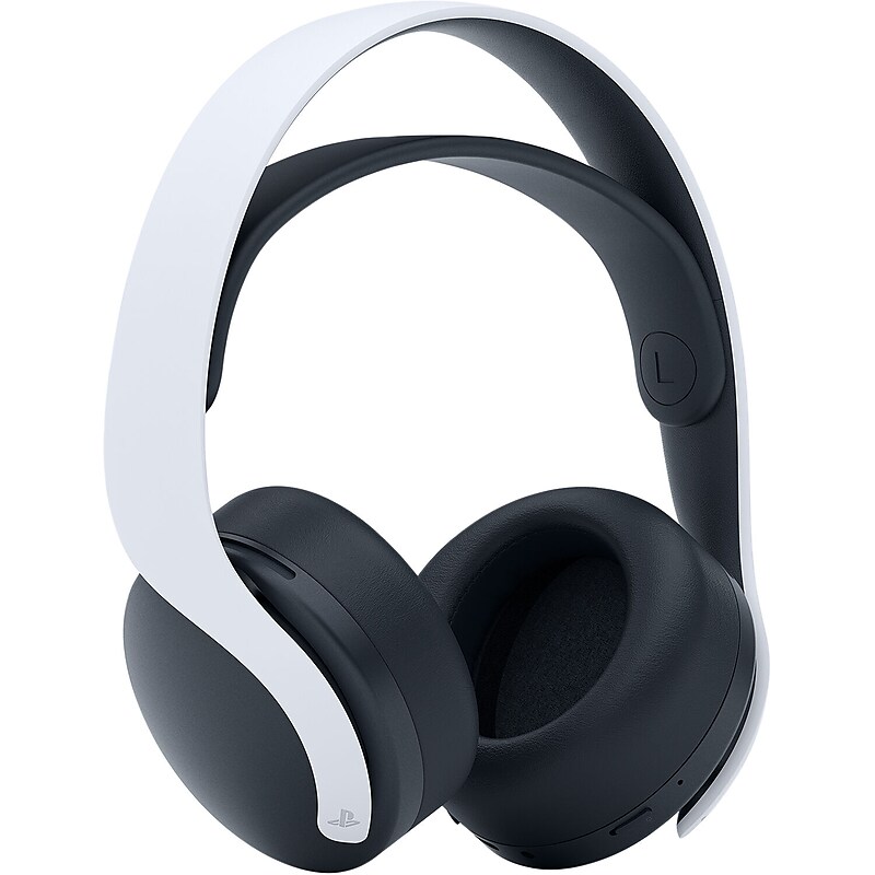 Sony PULSE 3D Wireless Gaming Headset for PlayStation 5, USB Type-A RF Adapter, White/Black (3005688) image 1