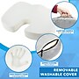 Mount-It! ErgoActive Memory Foam Seat Cushion, Gray (MI-1101)~#|#~sp133530980_sc7
