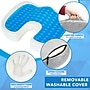 Mount-It! ErgoActive Cooling Gel Coccyx Seat Cushion, Gray (CL-1201)~#|#~sp133531049_sc7