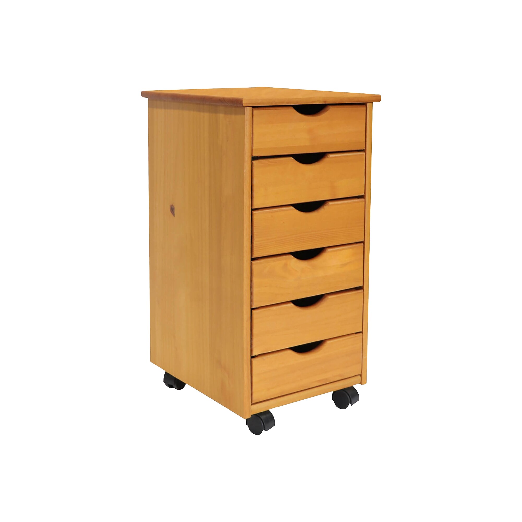 Adeptus 25.8″ Solid Pine Drawer Cabinet, Medium (C0008) Simolary simolary.com