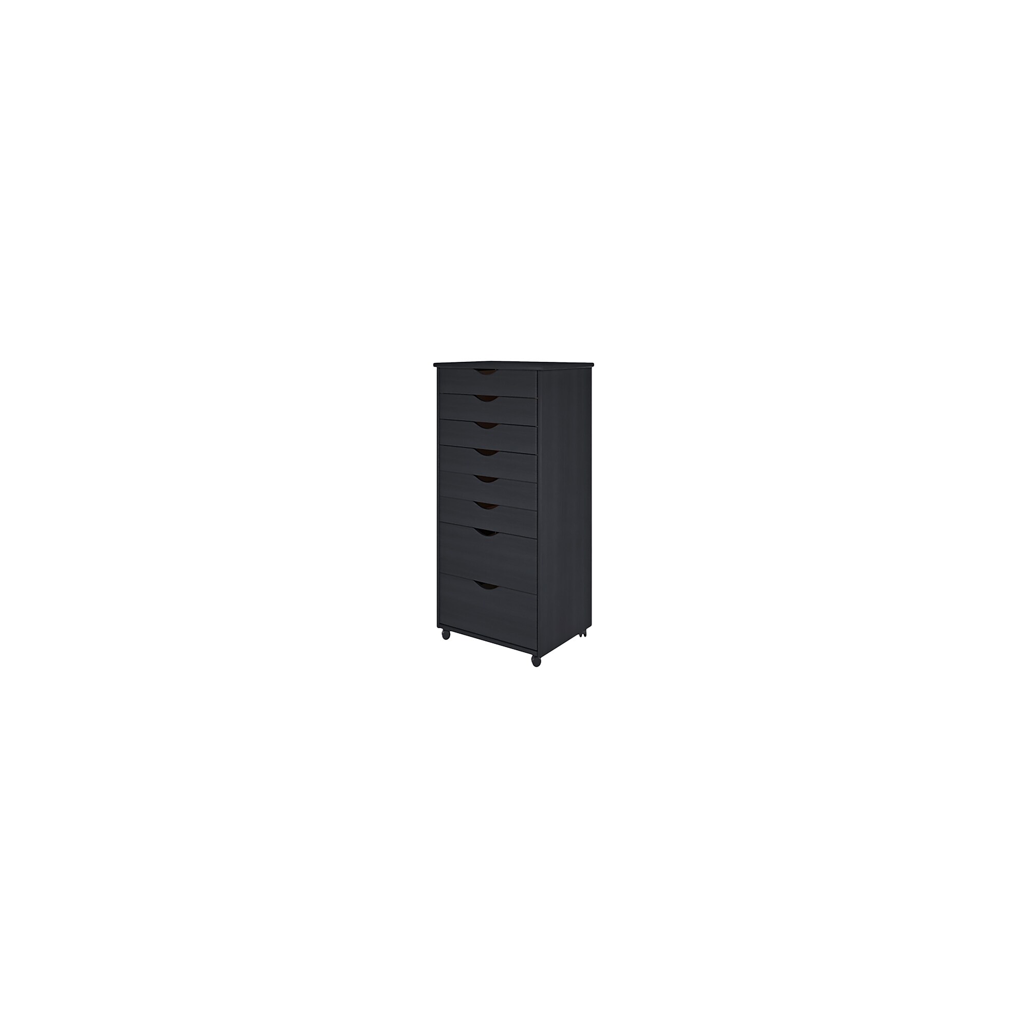 Adeptus 40.28″H Drawer Cabinet, Matte Black (76169) Simolary simolary.com