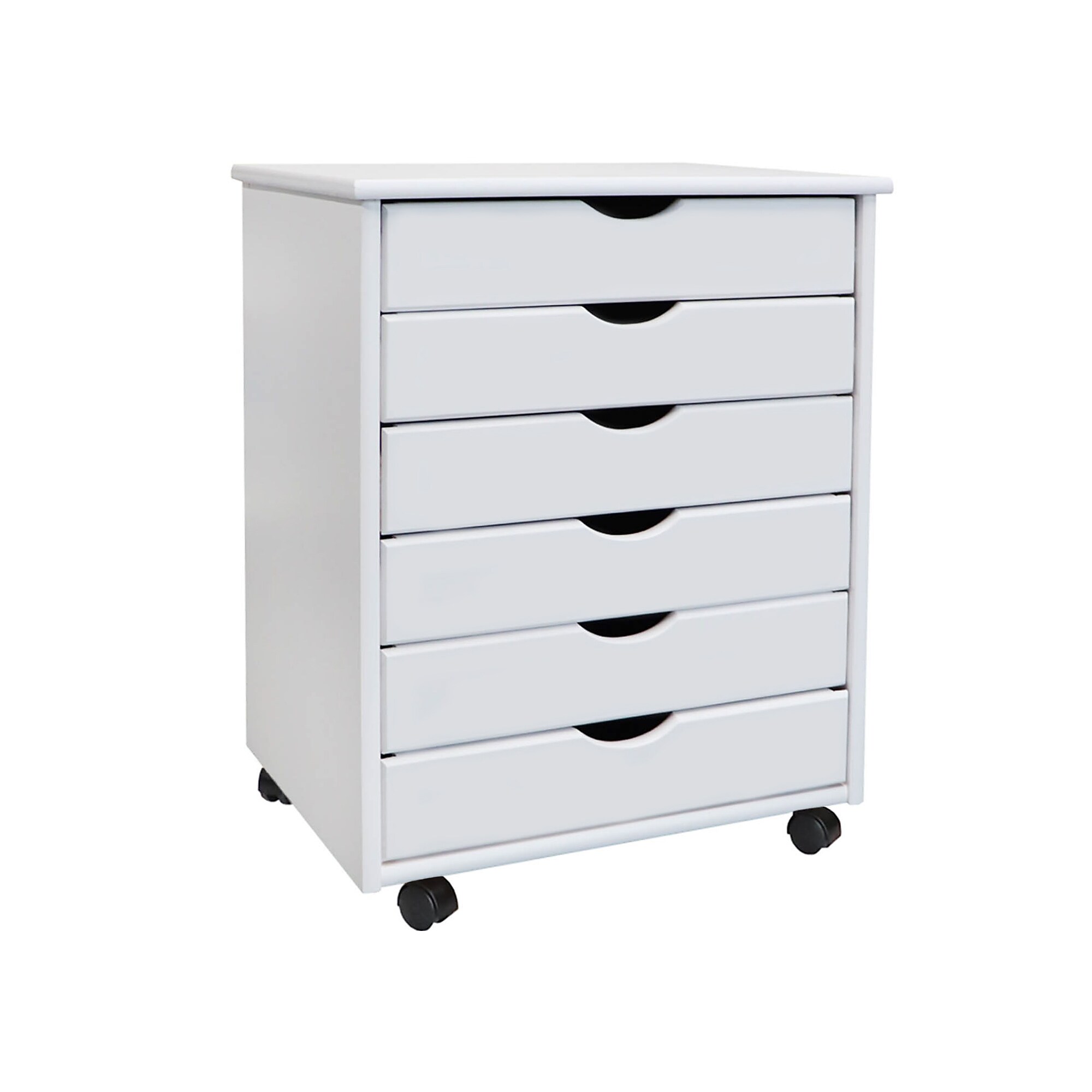 Adeptus 25.43″ Wood Drawer Cabinet, Whitewash (76181) Simolary simolary.com