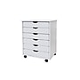 Adeptus 25.43" Wood Drawer Cabinet, Whitewash (76181)~#|#~sp133532724_sc7