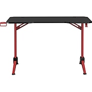 Safco Ultimate 47'' Gaming Computer Desk, Red (5393RD)