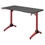 Safco Ultimate 47'' Gaming Computer Desk, Red (5393RD)