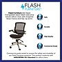 Flash Furniture Warfield Ergonomic Mesh Swivel Executive Chair, Black with Graphite Silver Frame (BL8801XBKGR)~#|#~sp133535046_sc7